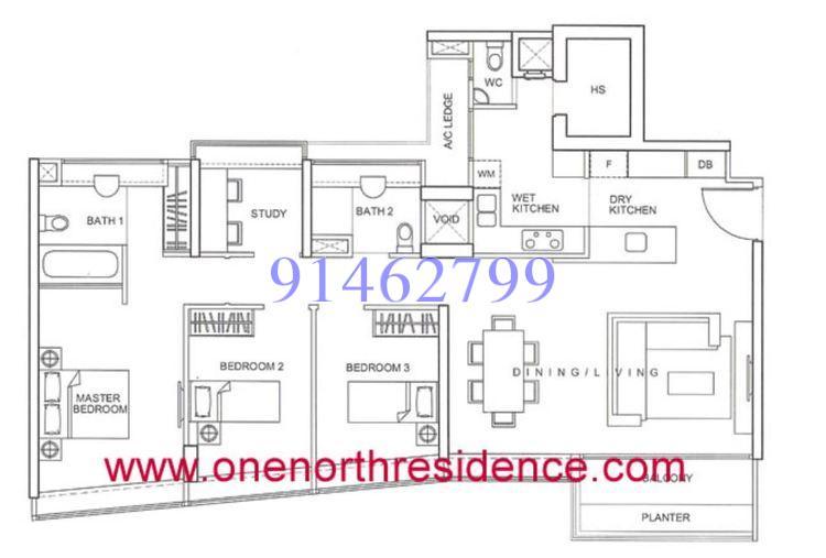 One-north Residences (D5), Apartment #172430622